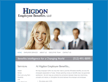 Tablet Screenshot of higdon.com